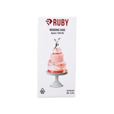 RUBY C-CELLS WEDDING CAKE Picture